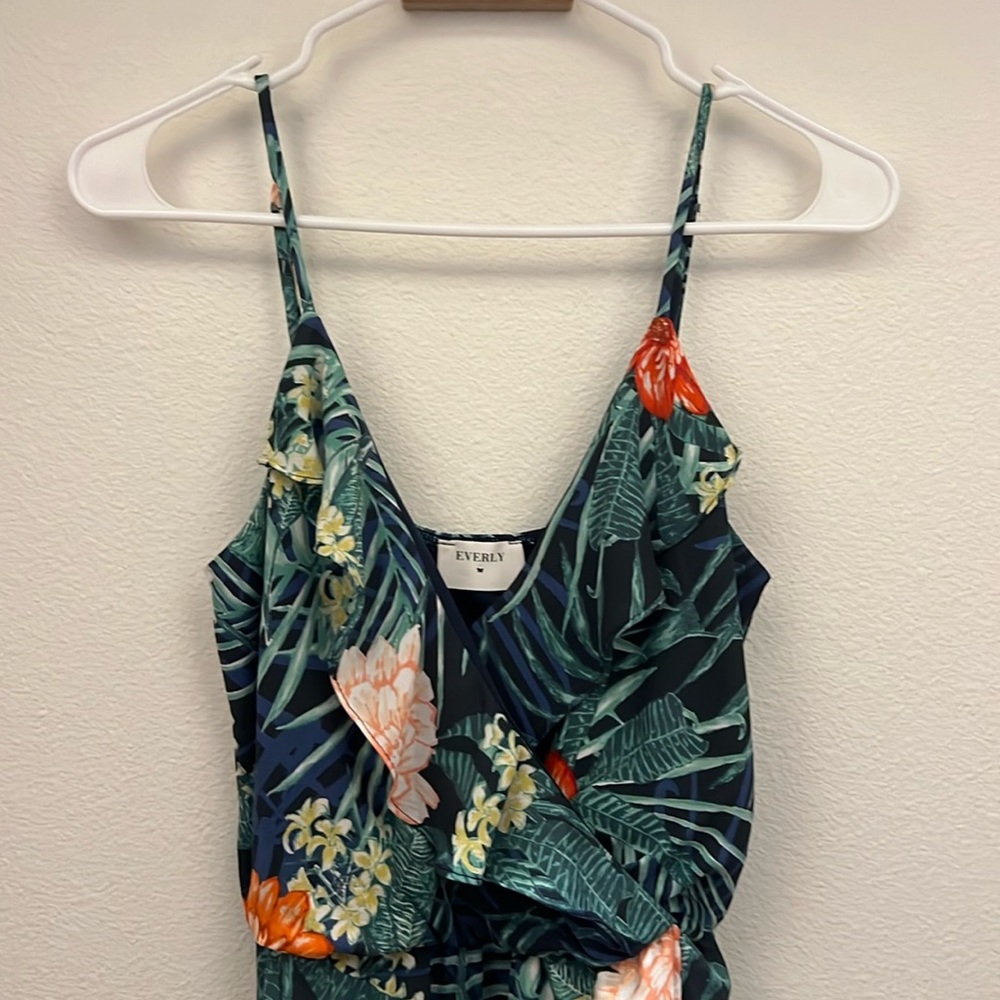 Tropical Midi/Maxi Wrap Dress